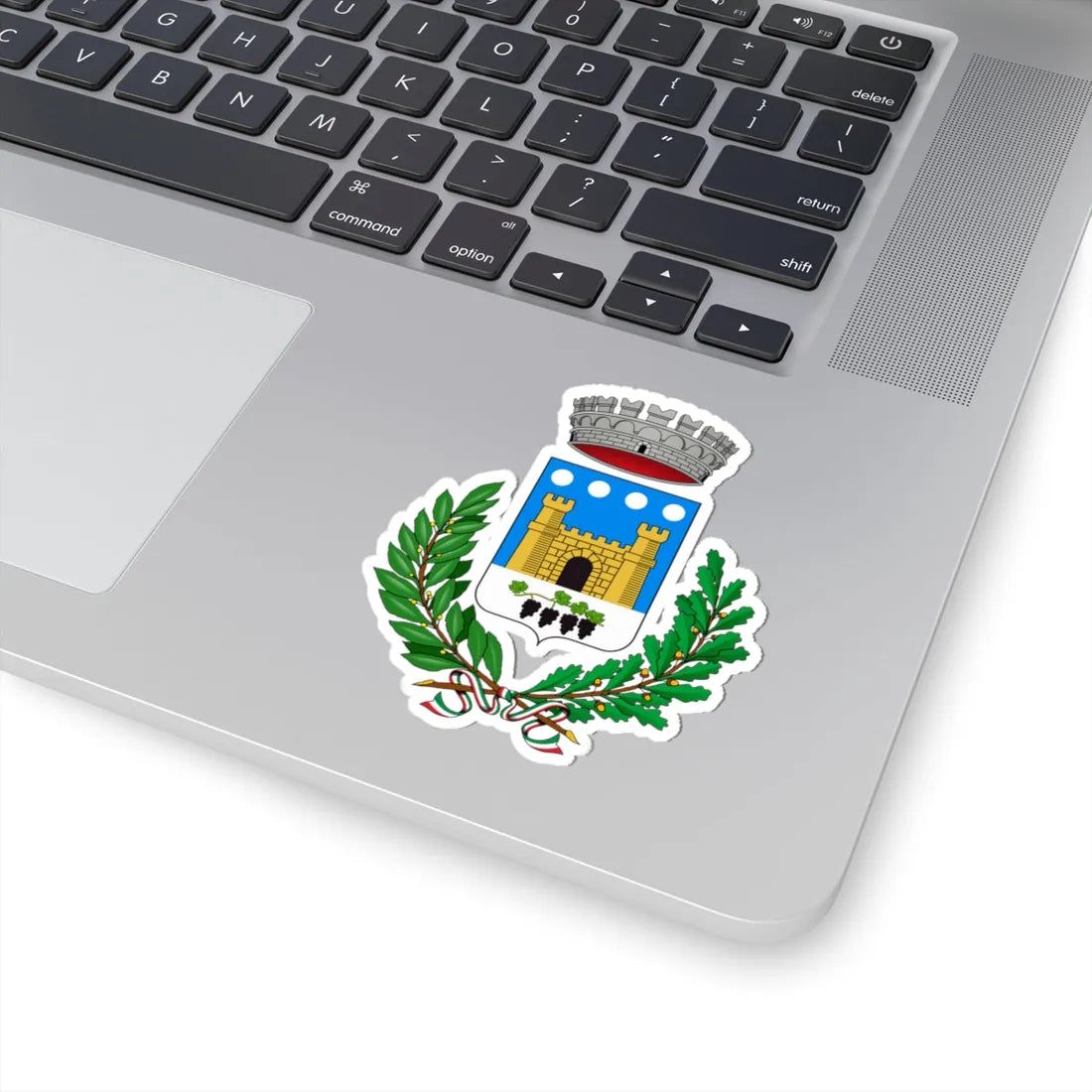 Carobbio degli Angeli-Stemma (Italy) (Coat of Arms) STICKER Vinyl Kiss-Cut Decal - The Sticker Space