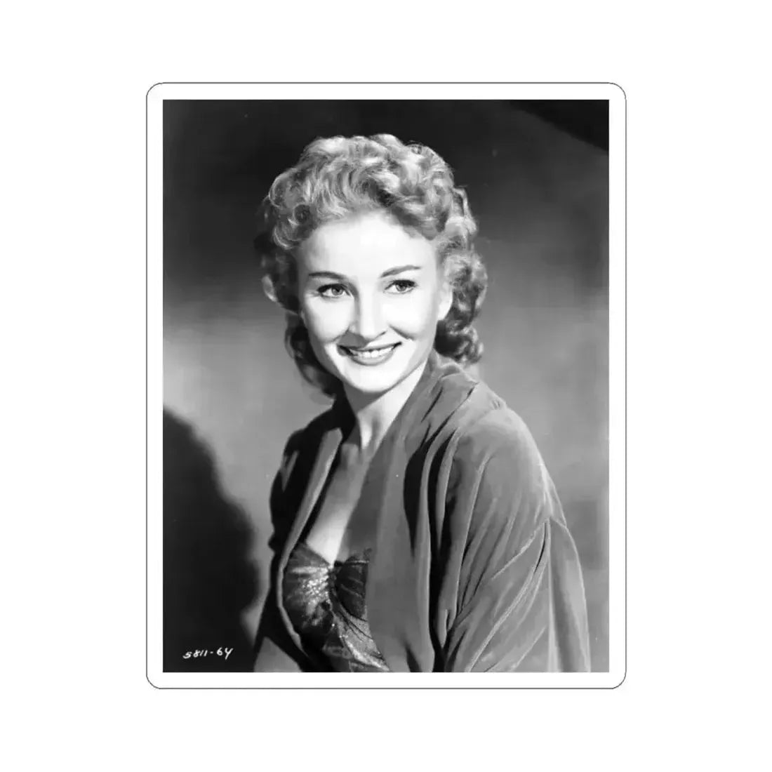 Carol Ohmart #01 (Vintage Female Icon) STICKER Vinyl Kiss-Cut Decal 6 Inch White - The Sticker Space