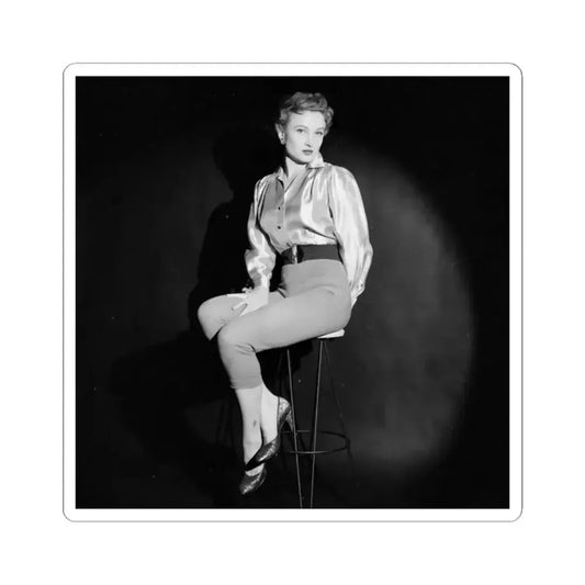 Carol Ohmart #40 (Vintage Female Icon) STICKER Vinyl Kiss-Cut Decal 2 Inch White - The Sticker Space