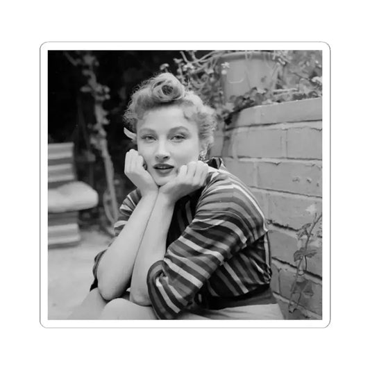 Carol Ohmart #41 (Vintage Female Icon) STICKER Vinyl Kiss-Cut Decal 2 Inch White - The Sticker Space