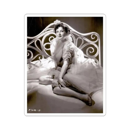 Carol Ohmart #51 (Vintage Female Icon) STICKER Vinyl Kiss-Cut Decal 3 Inch White - The Sticker Space