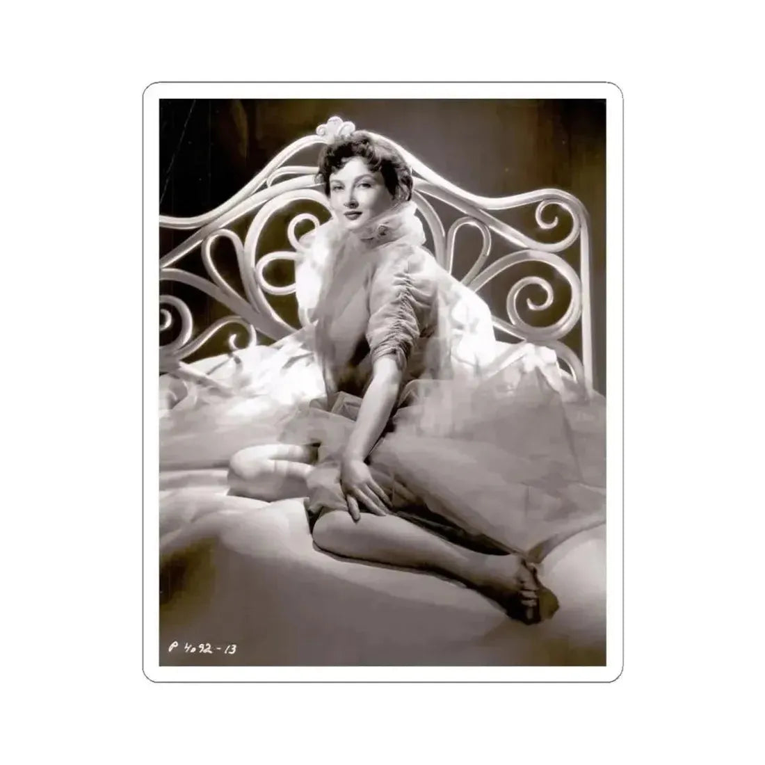 Carol Ohmart #51 (Vintage Female Icon) STICKER Vinyl Kiss-Cut Decal 6 Inch White - The Sticker Space