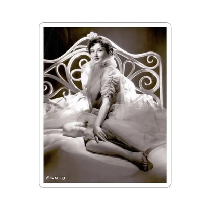 Carol Ohmart #51 (Vintage Female Icon) STICKER Vinyl Kiss-Cut Decal 6 Inch White - The Sticker Space