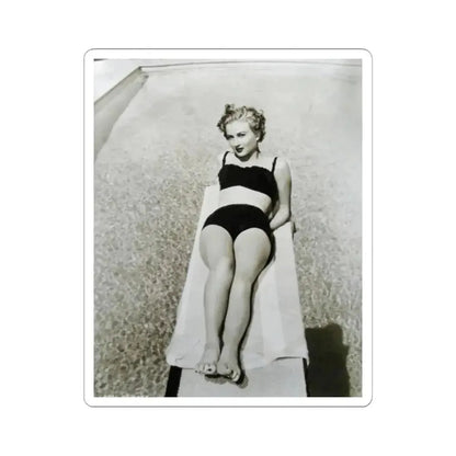 Carol Ohmart #69 (Vintage Female Icon) STICKER Vinyl Kiss-Cut Decal 2 Inch White - The Sticker Space