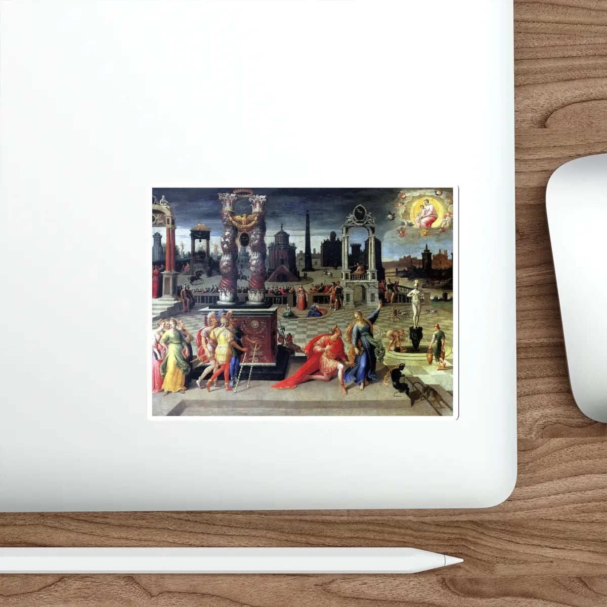 SKU:22447074628559443875 Sticker types:White Shape:Die-Cut Sizes:5" × 5"