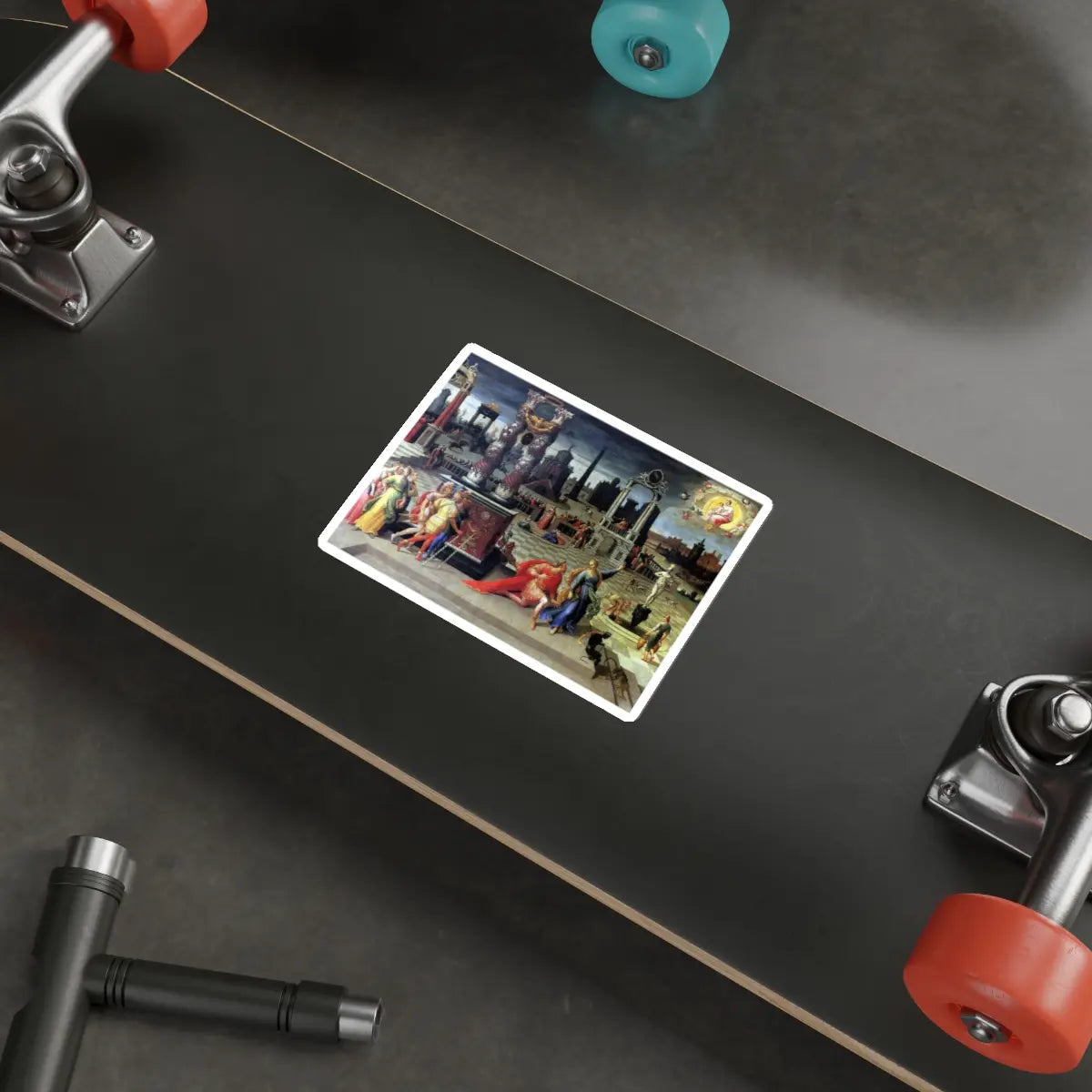 SKU:22447074628559443875 Sticker types:White Shape:Die-Cut Sizes:5" × 5"