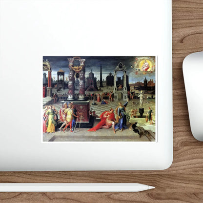 SKU:32390233146699569069 Sticker types:White Shape:Die-Cut Sizes:6" × 6"