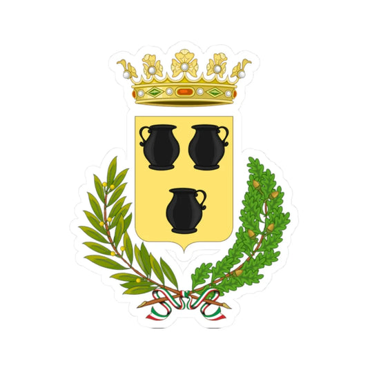 Caronia-Stemma (Italy) (Coat of Arms) STICKER Vinyl Kiss-Cut Decal 2 Inch White - The Sticker Space