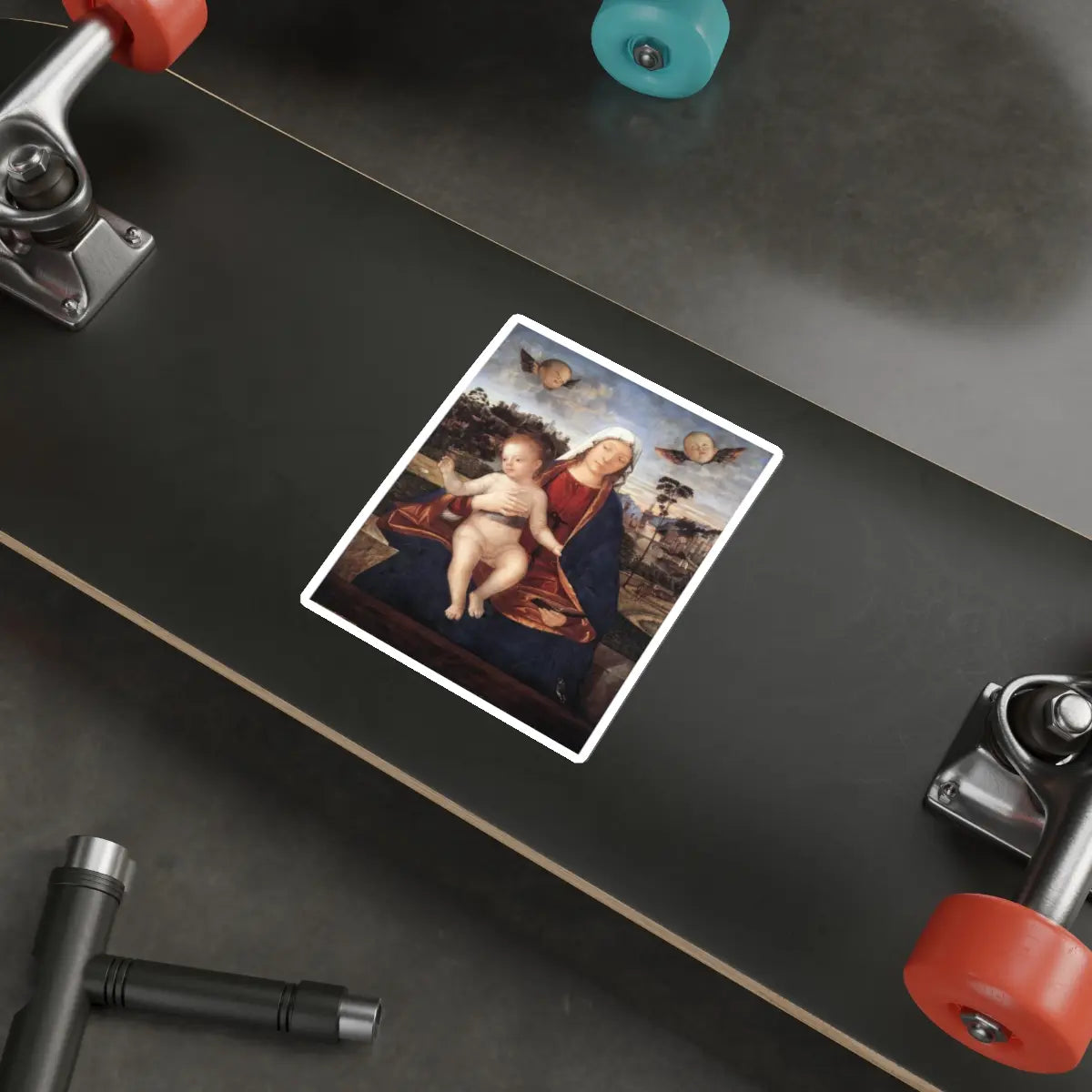 SKU:16150957657004781900 Sticker types:White Shape:Die-Cut Sizes:5" × 5"