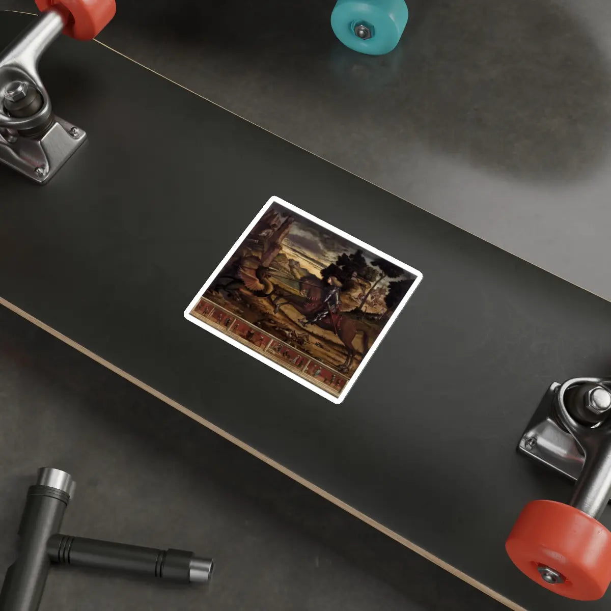 SKU:25523529192389984545 Sticker types:White Shape:Die-Cut Sizes:4" × 4"