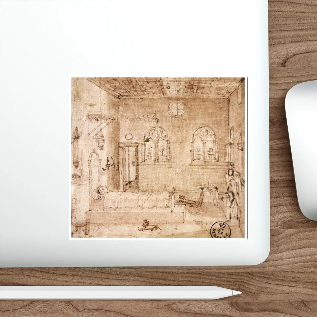 SKU:10467132401459515330 Sticker types:White Shape:Die-Cut Sizes:5" × 5"