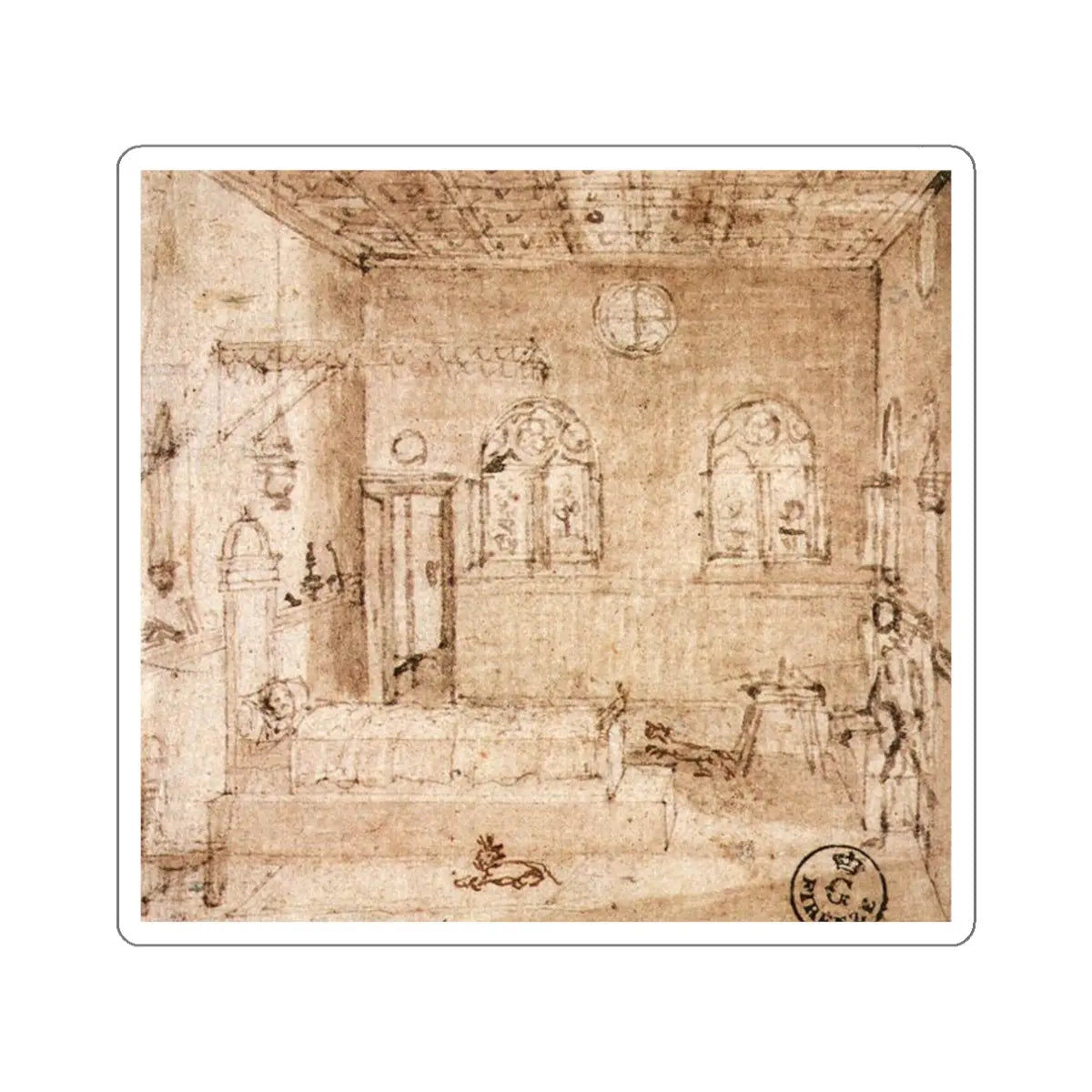 SKU:16517801932772606374 Sticker types:White Shape:Die-Cut Sizes:3" × 3"