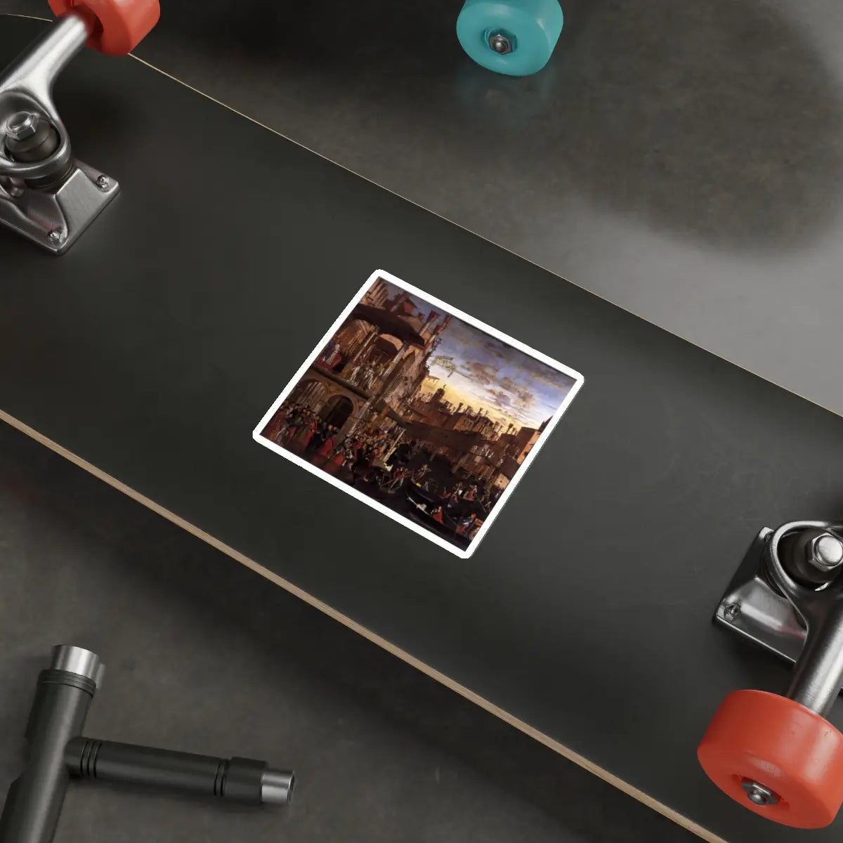 SKU:26557462048134002938 Sticker types:White Shape:Die-Cut Sizes:4" × 4"