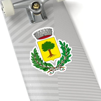 Carpaneto Piacentino-Stemma (Italy) (Coat of Arms) STICKER Vinyl Kiss-Cut Decal - The Sticker Space