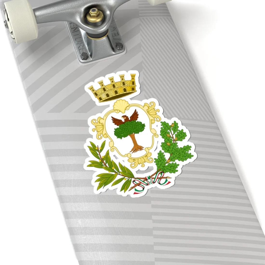 Carpi-Stemma (Italy) (Coat of Arms) STICKER Vinyl Kiss-Cut Decal - The Sticker Space