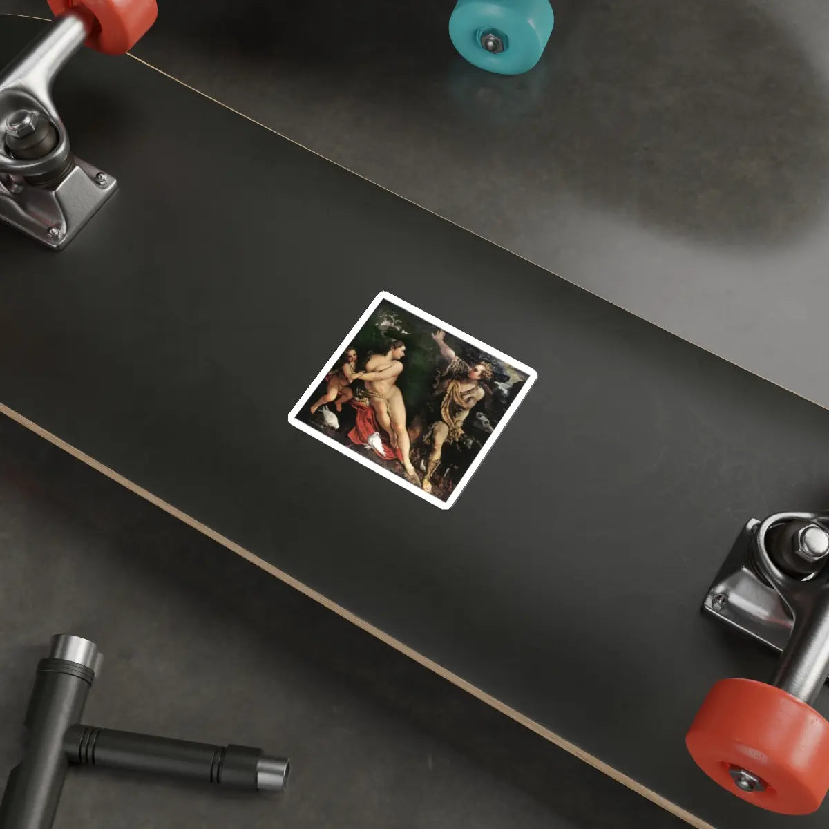 SKU:22967417986440436700 Sticker types:White Shape:Die-Cut Sizes:3" × 3"