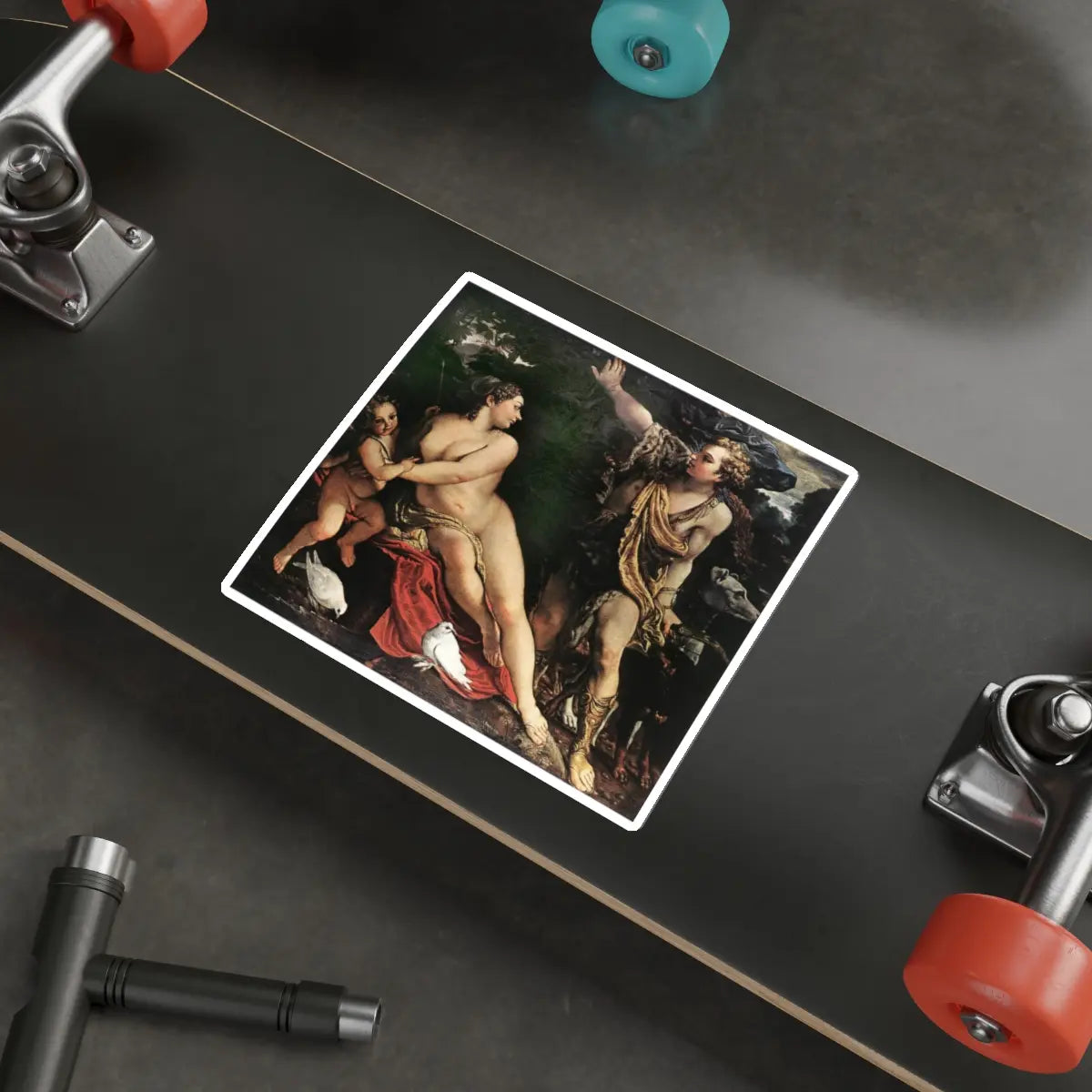 SKU:50033261203453475937 Sticker types:White Shape:Die-Cut Sizes:6" × 6"
