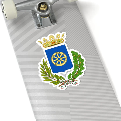 Carrara-Stemma (Italy) (Coat of Arms) STICKER Vinyl Kiss-Cut Decal - The Sticker Space