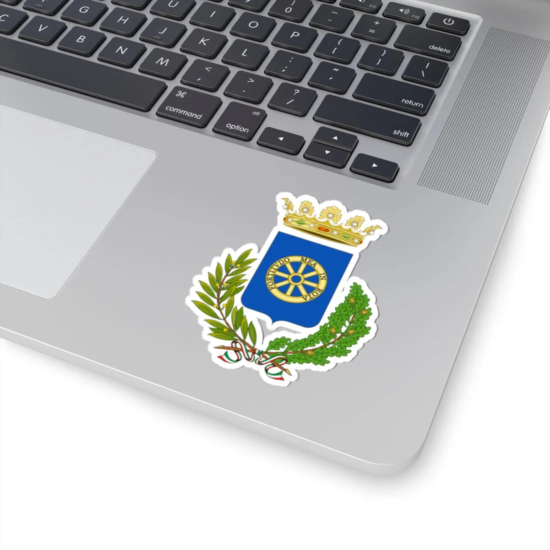 Carrara-Stemma (Italy) (Coat of Arms) STICKER Vinyl Kiss-Cut Decal - The Sticker Space