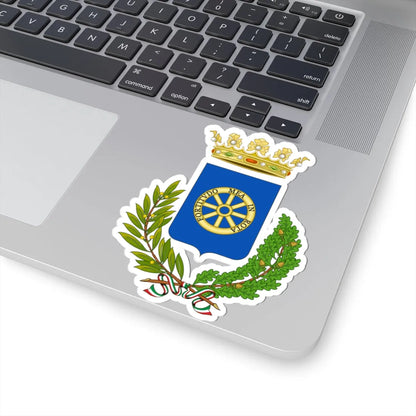 Carrara-Stemma (Italy) (Coat of Arms) STICKER Vinyl Kiss-Cut Decal - The Sticker Space