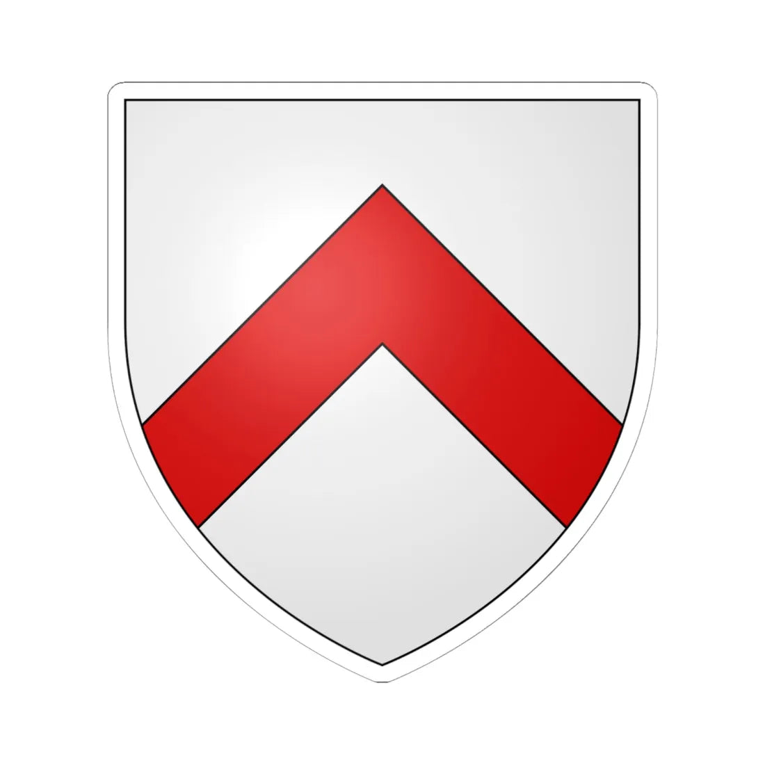 Carrick arms (Scotland) (Coat of Arms) STICKER Vinyl Kiss-Cut Decal 6 Inch White - The Sticker Space