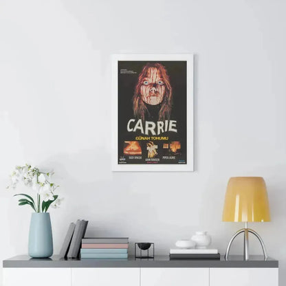 CARRIE (TURKISH) 1976 - Framed Movie Poster - The Sticker Space