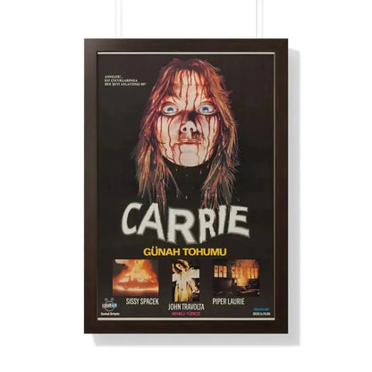 CARRIE (TURKISH) 1976 - Framed Movie Poster - The Sticker Space