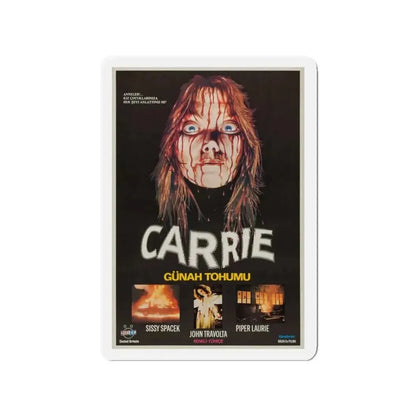 CARRIE (TURKISH) 1976 Movie Poster - Refrigerator Magnet - The Sticker Space