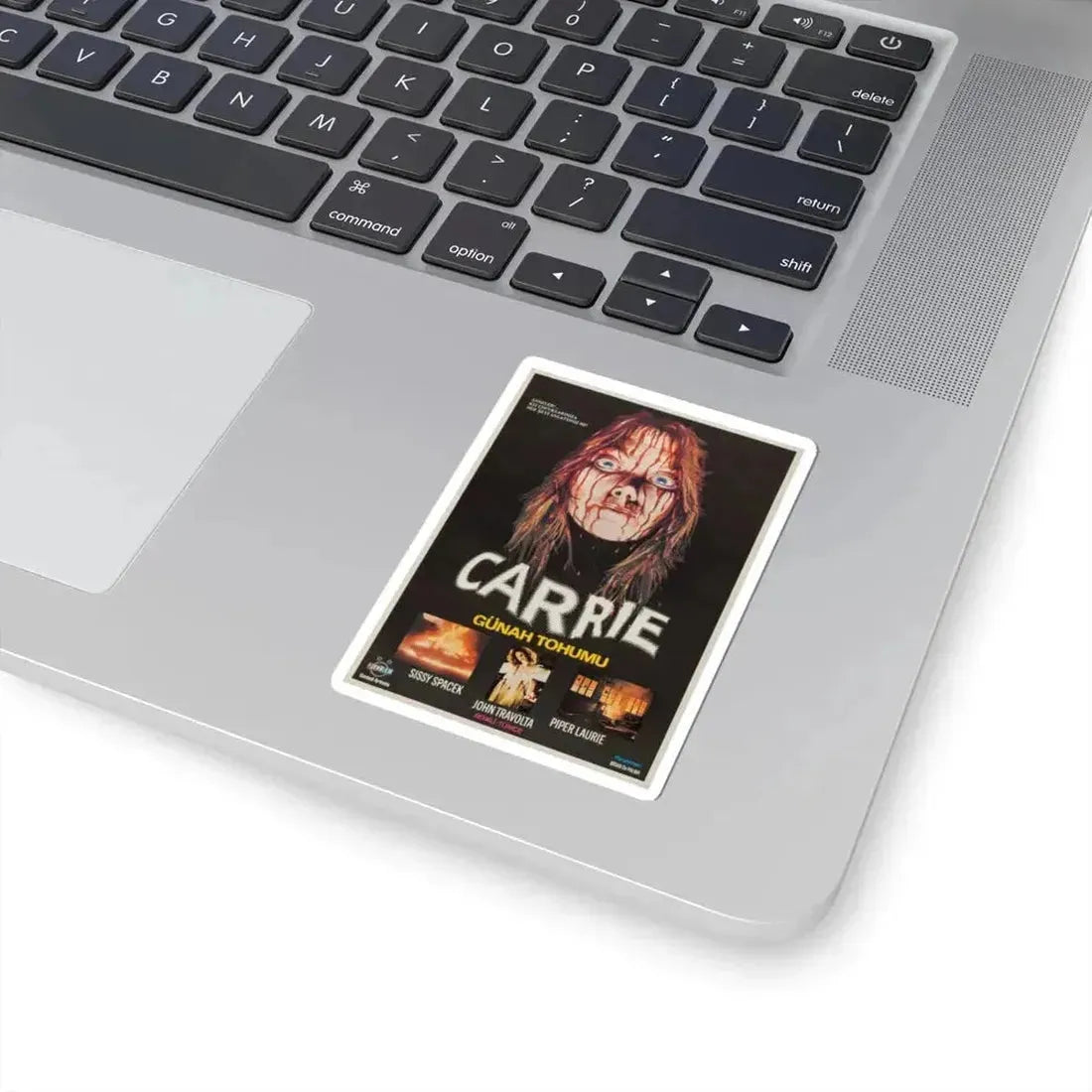 CARRIE (TURKISH) 1976 Movie Poster - STICKER Vinyl Kiss-Cut Decal - The Sticker Space