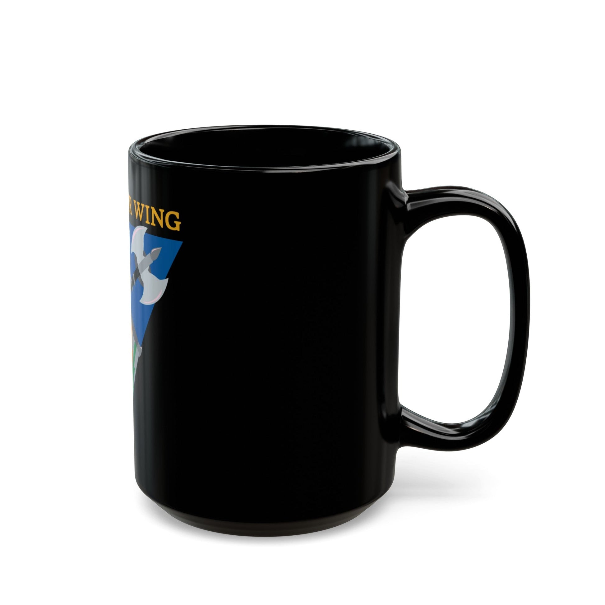 Carrier Air Wing 3 (U.S. Navy) Black Coffee Mug-The Sticker Space