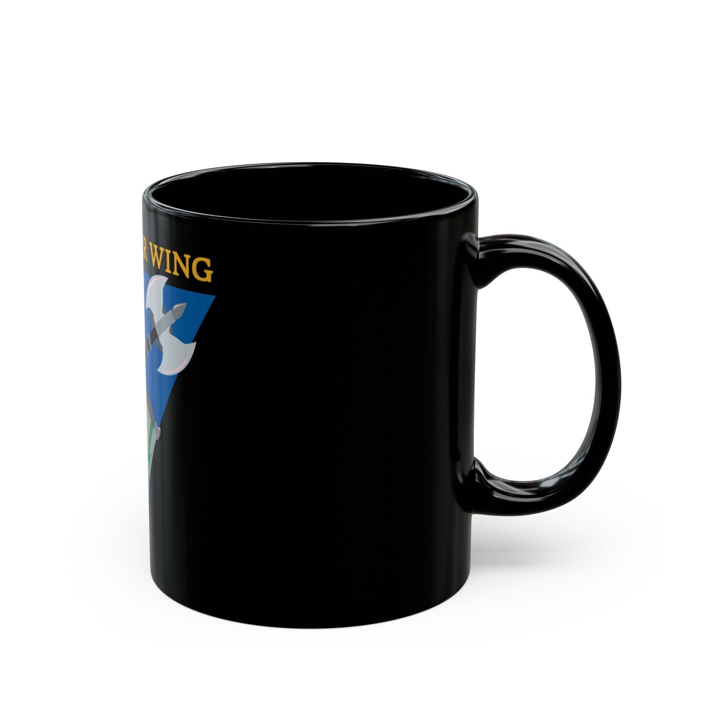 Carrier Air Wing 3 (U.S. Navy) Black Coffee Mug-The Sticker Space