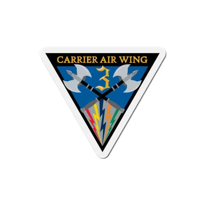 Carrier Air Wing 3 (U.S. Navy) Refrigerator Magnet 3 Inch - The Sticker Space