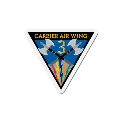 Carrier Air Wing 3 (U.S. Navy) Refrigerator Magnet 4 Inch - The Sticker Space