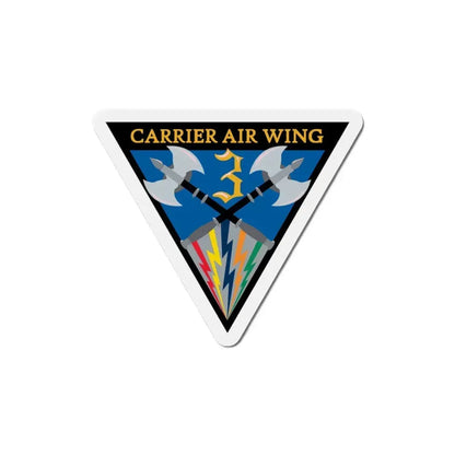 Carrier Air Wing 3 (U.S. Navy) Refrigerator Magnet 5 Inch - The Sticker Space
