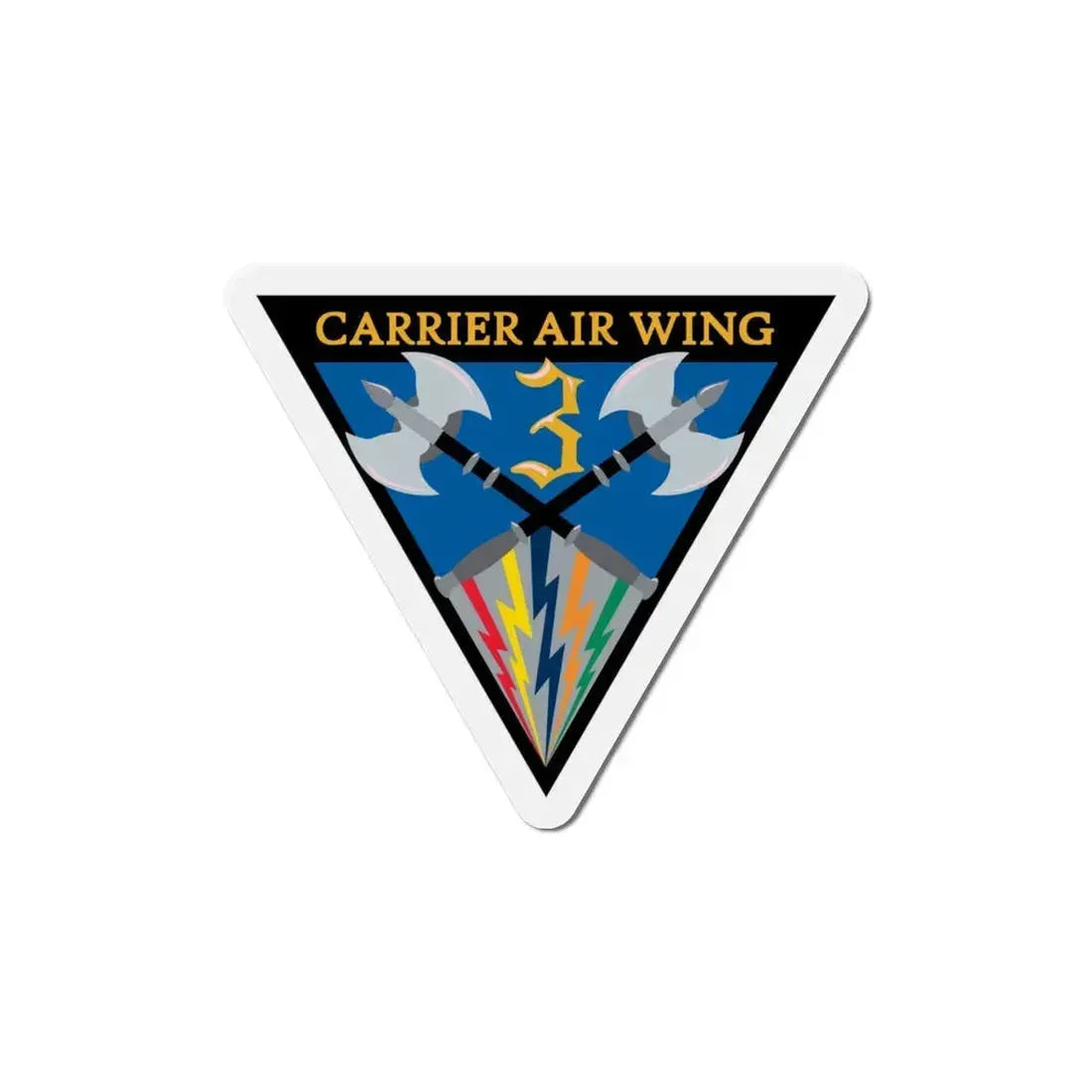 Carrier Air Wing 3 (U.S. Navy) Refrigerator Magnet 6 Inch - The Sticker Space