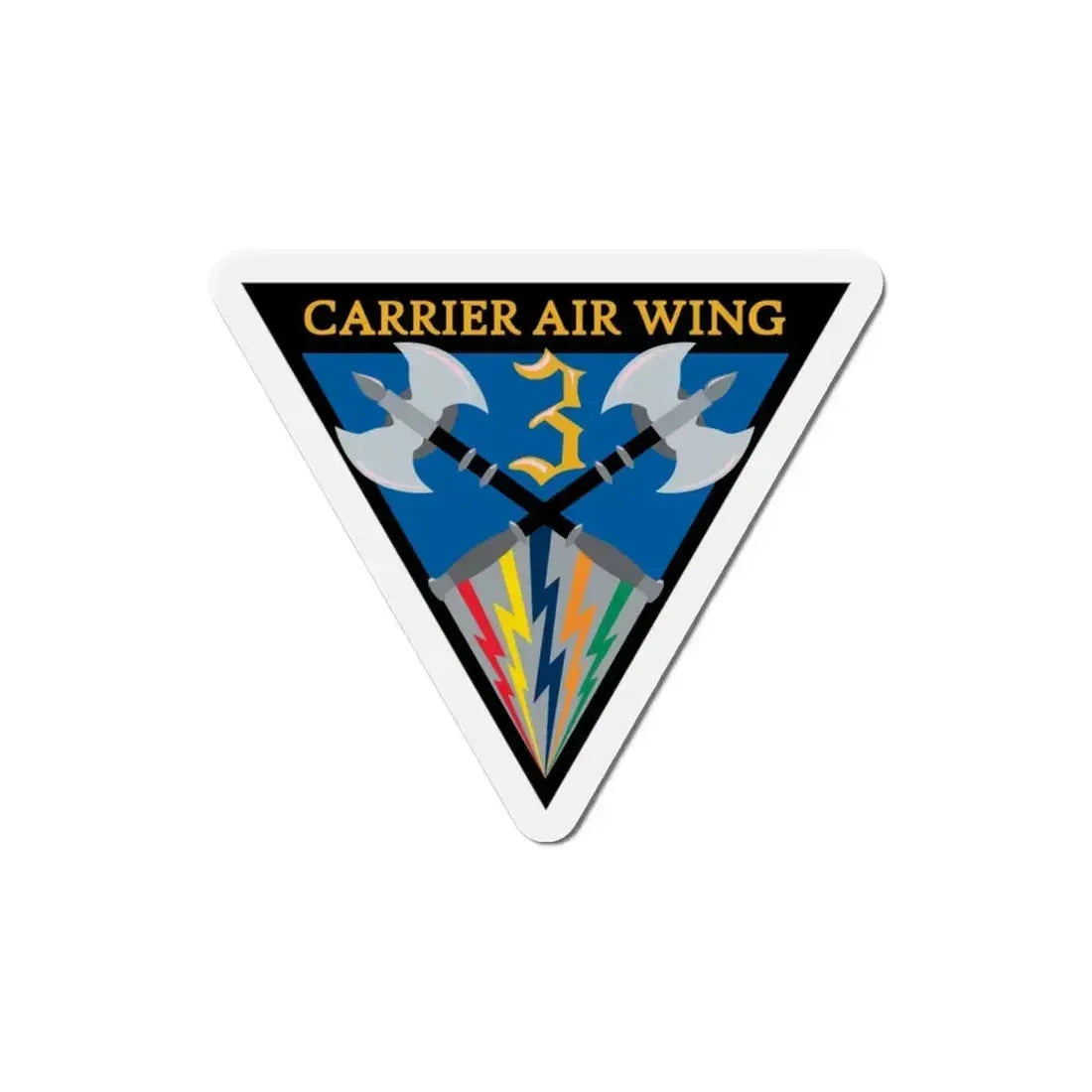 Carrier Air Wing 3 (U.S. Navy) Refrigerator Magnet - The Sticker Space