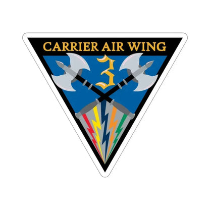 Carrier Air Wing 3 (U.S. Navy) STICKER Vinyl Die-Cut Decal - The Sticker Space
