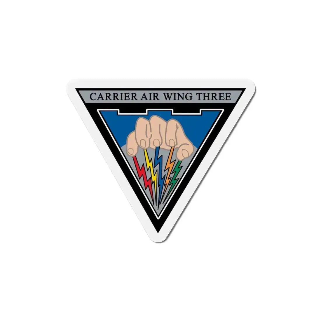 Carrier Air Wing 3 v2 (U.S. Navy) Refrigerator Magnet 6 Inch - The Sticker Space