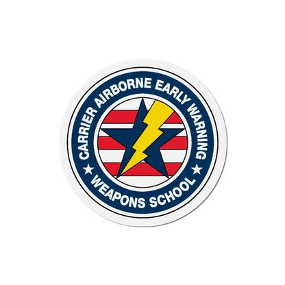 Carrier Airborne Early Warning Weapons School Bolt (U.S. Navy) Refrigerator Magnet 6 Inch - The Sticker Space