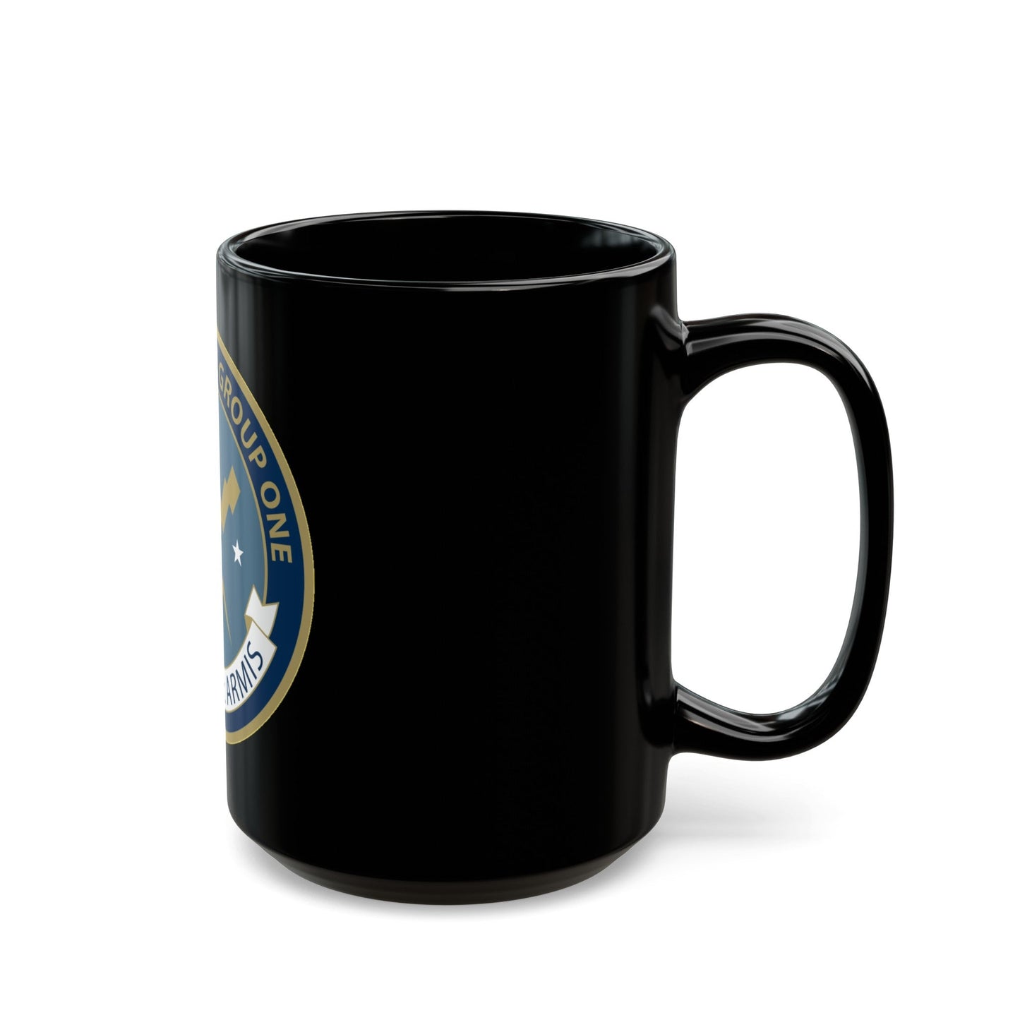 Carrier Strike Group 1 (U.S. Navy) Black Coffee Mug-The Sticker Space