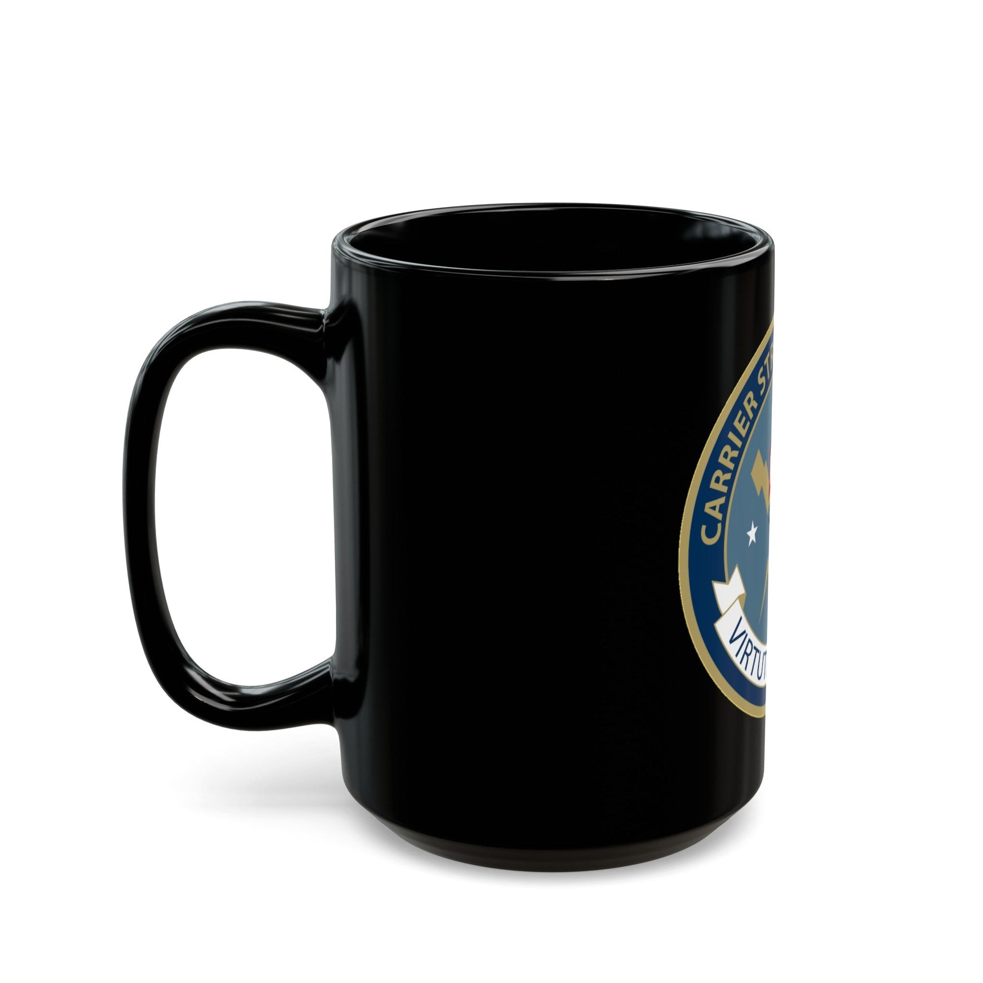 Carrier Strike Group 1 (U.S. Navy) Black Coffee Mug-The Sticker Space