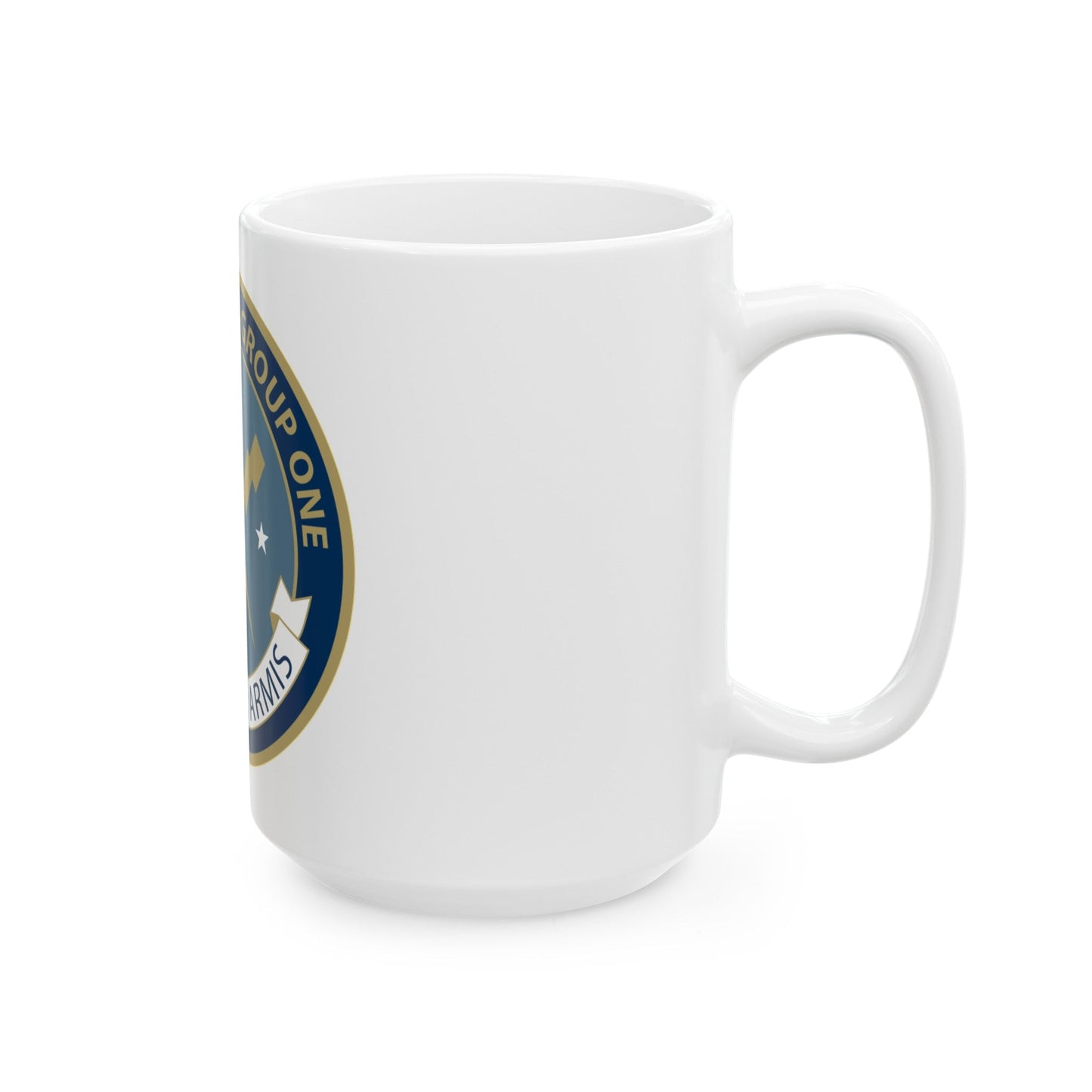 Carrier Strike Group 1 (U.S. Navy) White Coffee Mug-The Sticker Space