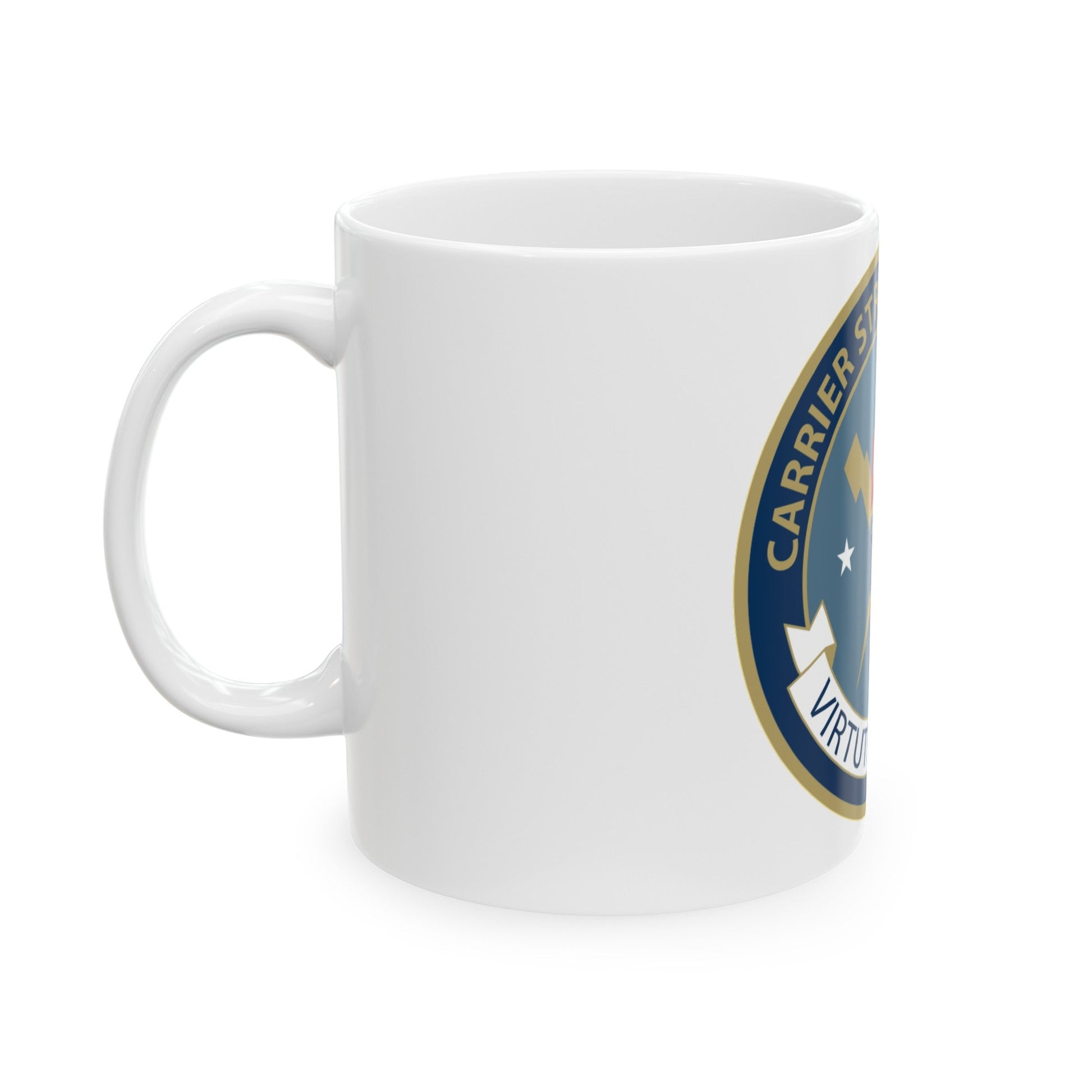 Carrier Strike Group 1 (U.S. Navy) White Coffee Mug-The Sticker Space