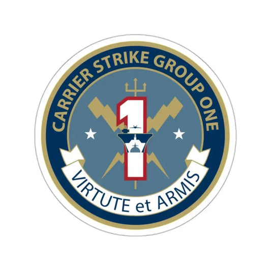 Carrier Strike Group 1 (U.S. Navy) STICKER Vinyl Die-Cut Decal 2 Inch - The Sticker Space