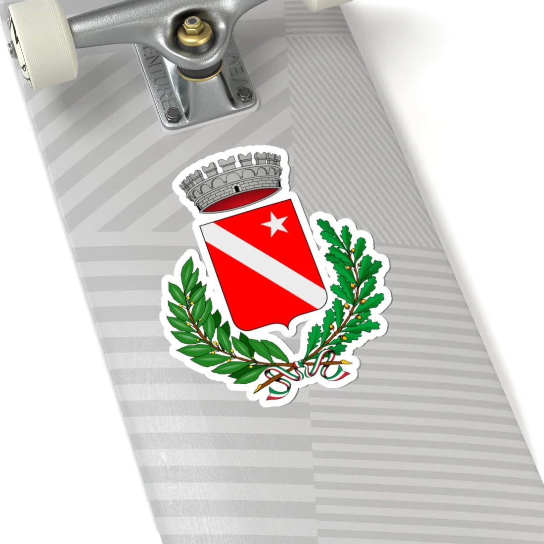 Cartignano-Stemma (Italy) (Coat of Arms) STICKER Vinyl Kiss-Cut Decal - The Sticker Space