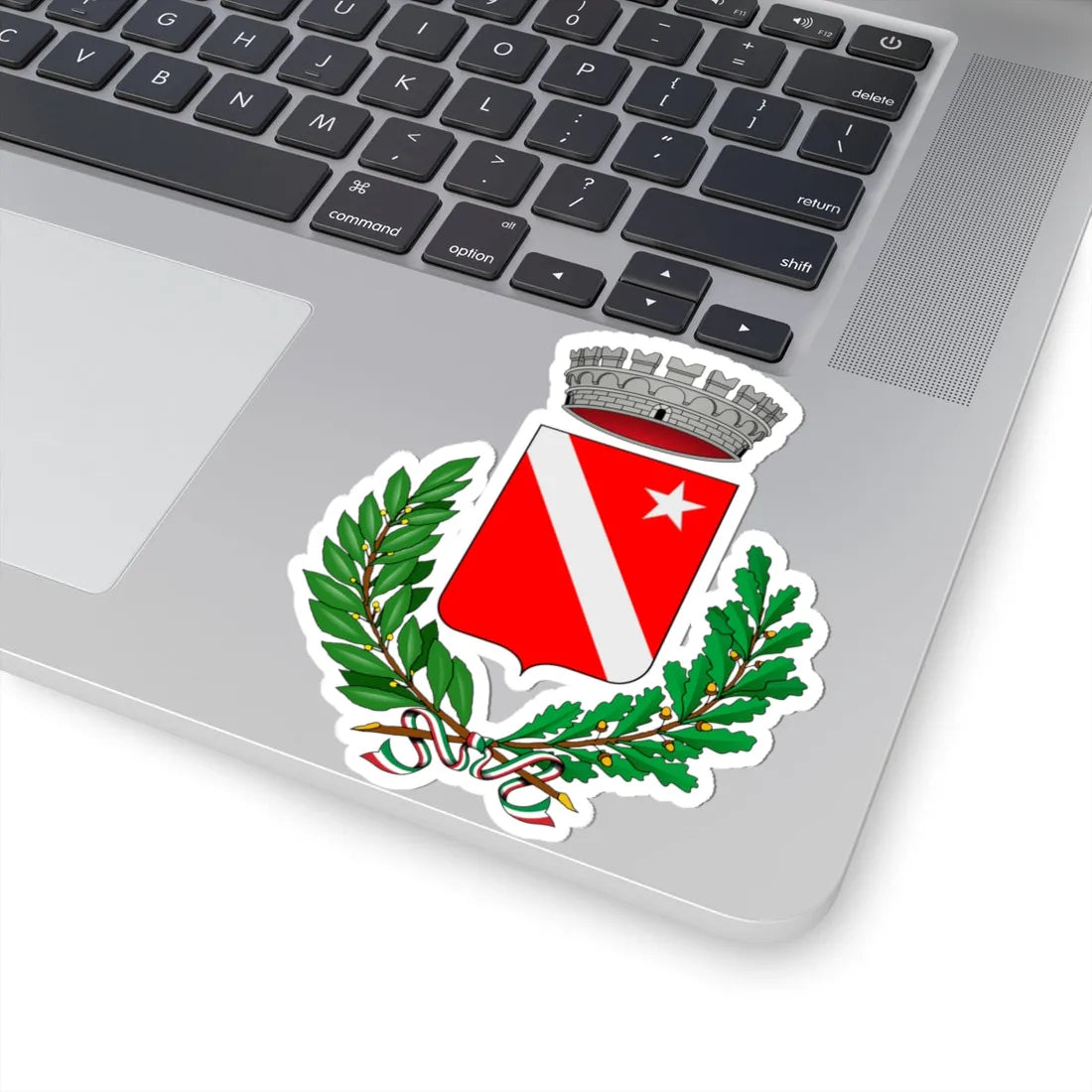 Cartignano-Stemma (Italy) (Coat of Arms) STICKER Vinyl Kiss-Cut Decal - The Sticker Space