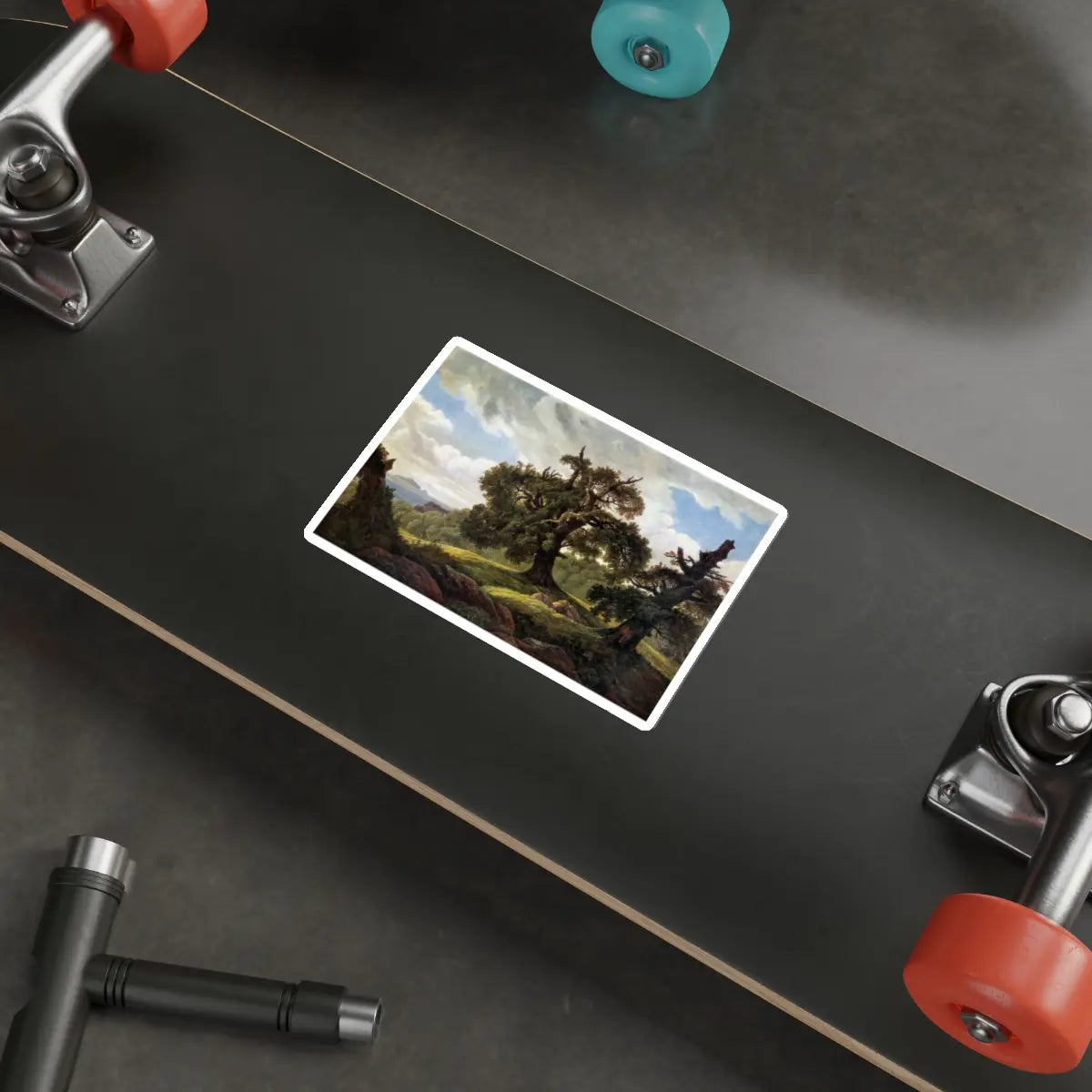 SKU:19734529221787763818 Sticker types:White Shape:Die-Cut Sizes:5" × 5"