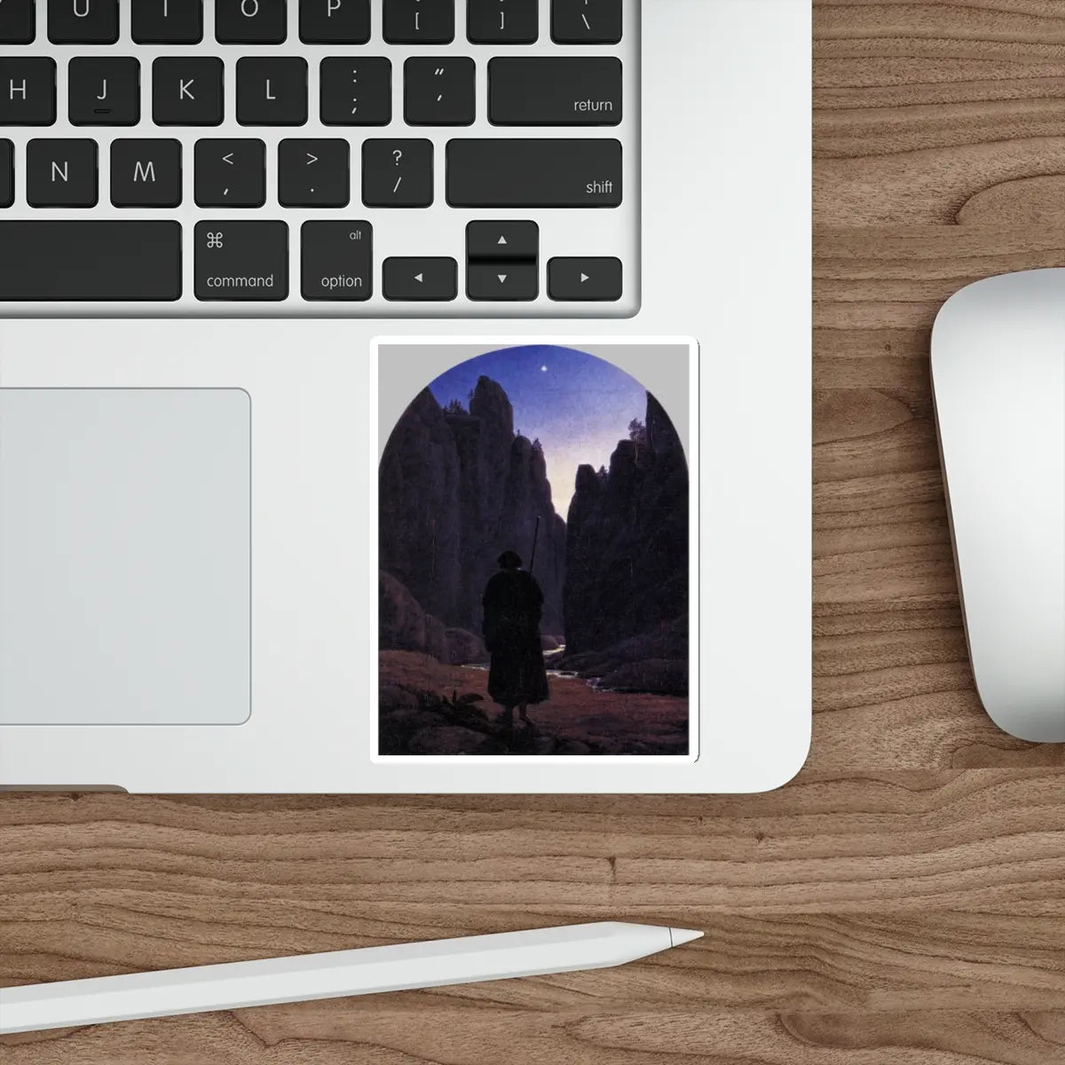 SKU:15521777948953492898 Sticker types:White Shape:Die-Cut Sizes:4" × 4"