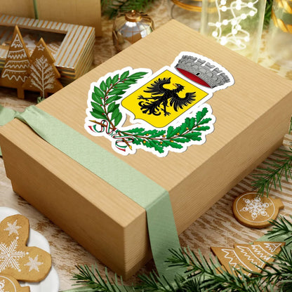 Casalborgone-Stemma (Italy) (Coat of Arms) STICKER Vinyl Kiss-Cut Decal - The Sticker Space