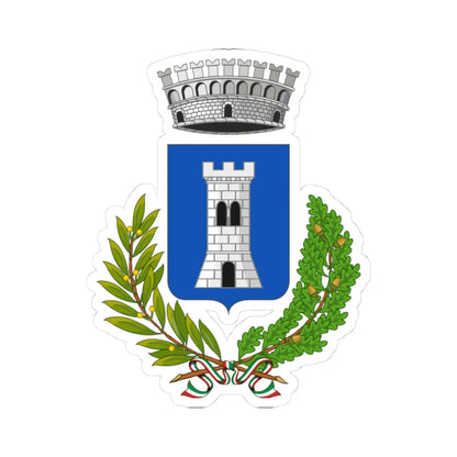 Casamassima-Stemma (Italy) (Coat of Arms) STICKER Vinyl Kiss-Cut Decal 3 Inch White - The Sticker Space